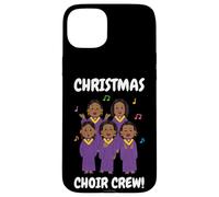 Équipe de Chorale de Noël ! Chanteurs Gospel Assortis Coque pour iPhone 15 Plus