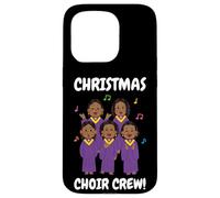 Équipe de Chorale de Noël ! Chanteurs Gospel Assortis Coque pour iPhone 15 Pro