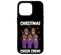 Équipe de Chorale de Noël ! Chanteurs Gospel Assortis Coque pour iPhone 16 Pro
