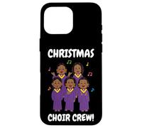 Équipe de Chorale de Noël ! Chanteurs Gospel Assortis Coque pour iPhone 16 Pro Max