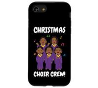 Équipe de Chorale de Noël ! Chanteurs Gospel Assortis Coque pour iPhone SE (2020) / 7/8