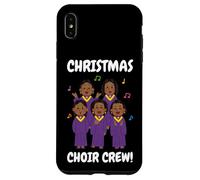 Équipe de Chorale de Noël ! Chanteurs Gospel Assortis Coque pour iPhone XS Max