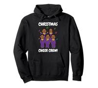 Équipe de Chorale de Noël ! Chanteurs Gospel Assortis Sweat à Capuche