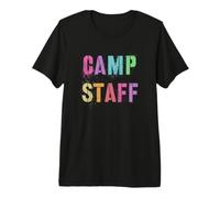 Équipe de conseillers d'équipage hôte du Terrain de Camping d'été pour Enfants T-Shirt Haut de Gamme