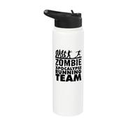 Équipe de course Zombie Apocalypse Stainless Steel Insulated Water Bottle