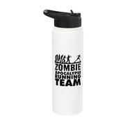 Équipe de course Zombie Apocalypse Stainless Steel Insulated Water Bottle