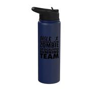 Équipe de course Zombie Apocalypse Stainless Steel Insulated Water Bottle