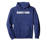 Équipe de débat Sweat à Capuche, Unisexe pour Adultes, Bleu Marine, L