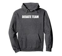 Équipe de débat Sweat à Capuche, Unisexe pour Adultes, Chiné Foncé, XL