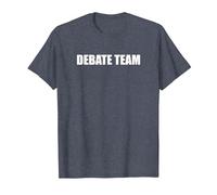 Équipe de débat T-Shirt, Homme, Bleu Chiné, XL