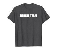 Équipe de débat T-Shirt, Homme, Chiné Foncé, XL