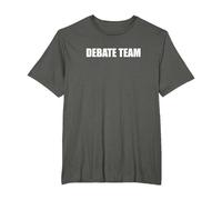 Équipe de débat T-Shirt, Homme Grandes Tailles, Asphalte, 4X Tall