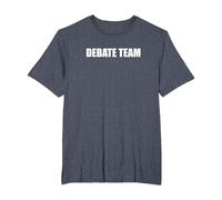 Équipe de débat T-Shirt, Homme Grandes Tailles, Bleu Chiné, 4X Tall