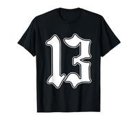 Équipe de Fans de Sport Latino-américains #13, numéro 13, Cholo Easy T-Shirt