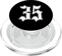 Équipe de fans de sport latino-américains #35, numéro 35, Cholo Easy PopSockets PopGrip pour MagSafe