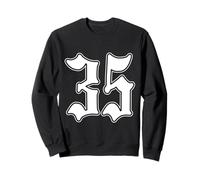 Équipe de fans de sport latino-américains #35, numéro 35, Cholo Easy Sweatshirt