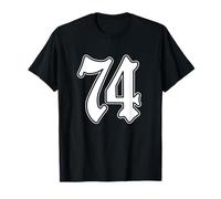 Équipe de Fans de Sports Latino-américains #74, numéro 74, Cholo Easy T-Shirt