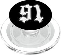 Équipe de Fans de Sports Latino-américains #91, numéro 91, Cholo Easy PopSockets PopGrip pour MagSafe