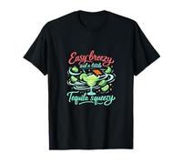 Équipe de fête Easy Breezy Tequila Squeezy Margarita T-Shirt