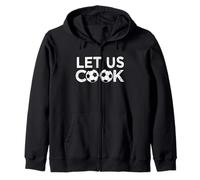 Équipe de Football Let Us Cook Group Joueur de Football Sweat à Capuche
