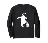 Équipe de Football Minimaliste de Pingouins Manche Longue
