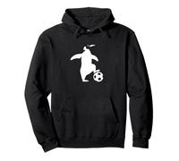 Équipe de Football Minimaliste de Pingouins Sweat à Capuche
