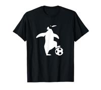 Équipe de Football Minimaliste de Pingouins T-Shirt