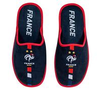 Equipe de FRANCE de football Chaussons FFF - Collection Officielle Taille 42, Bleu