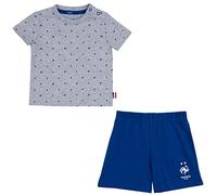 Equipe de France de Football Ensemble t-Shirt + Short bébé garçon FFF - Collection Officielle 6 Mois