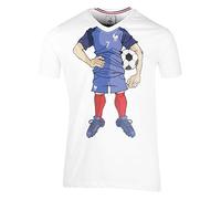 Equipe de France de Football T-Shirt FFF - Collection Officielle Taille Enfant garçon 10 Ans