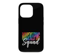 Équipe de Nettoyage Housekeeping Squad Rainbow Pride Coque pour iPhone 13 Pro