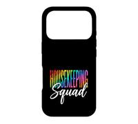 Équipe de Nettoyage Housekeeping Squad Rainbow Pride Coque pour iPhone 17 Pro