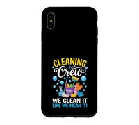 Équipe de Nettoyage We Clean It Like We Mean It Funny Coque pour iPhone XS Max