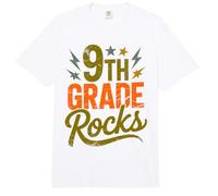 Équipe de professeurs de chœur Rockstar 9TH Grade Rocks pour Le Premier Jour Comfort Colors Adult Heavyweight T-Shirt