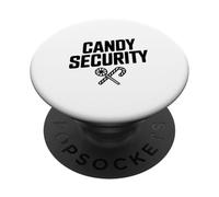 Équipe de Protection Contre Les friandises Amusantes de Candy Security PopSockets PopGrip Adhésif