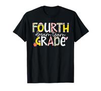 Équipe de rêve pour Enseignant de quatrième année et élève Happy Back to School T-Shirt