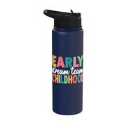 Équipe de rêve pour la petite enfance, enseignante de garderie, enseignante en bas âge Stainless Steel Insulated Water Bottle