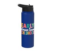 Équipe de rêve pour la petite enfance, enseignante de garderie, enseignante en bas âge Stainless Steel Insulated Water Bottle