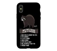 Équipe de scène machiniste comme Un Racoon Light Guy Coque pour iPhone X/XS