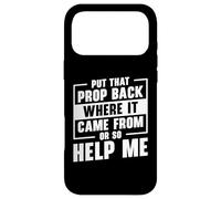 Équipe de scène Manager de théâtre Tech Acteur Membre du Personnel Drame Coque pour iPhone 17 Pro Max