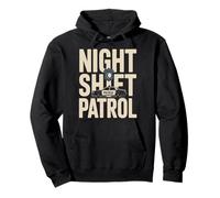 Équipe de Service de Police de Patrouille de Nuit Sweat à Capuche