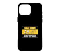 Équipe de soignants épuisée Annoy At Your Own Risk Caregiving Crew Coque pour iPhone 16 Pro Max