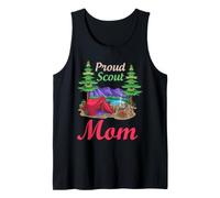 Équipe de Soutien à L'Aventure de Scout Mom Proud Parent Débardeur