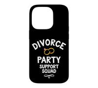 Équipe de Soutien aux Amis de la fête du Divorce Coque pour iPhone 14 Pro