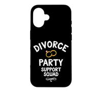 Équipe de Soutien aux Amis de la fête du Divorce Coque pour iPhone 16