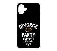 Équipe de Soutien aux Amis de la fête du Divorce Coque pour iPhone 16 Plus