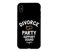 Équipe de Soutien aux Amis de la fête du Divorce Coque pour iPhone XS Max