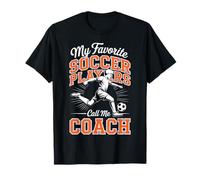 Équipe de Voyage pour garçons entraîneur de Football Mon Joueur de Football préféré T-Shirt