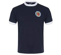 Équipe d'Écosse Officielle - Maillot de Football rétro - Homme - Coupe du Monde 1967/1978 - Bleu marine/1967/n° 10 - M