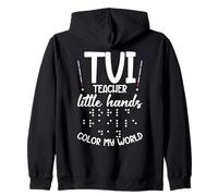 Équipe d'éducation spéciale pour Enseignants en Braille | My World VIT Teacher Sweat à Capuche
